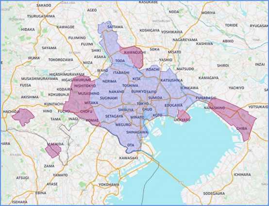 町田や八王子にエリア拡大!Uber Eats(ウーバーイーツ)があと少しで新